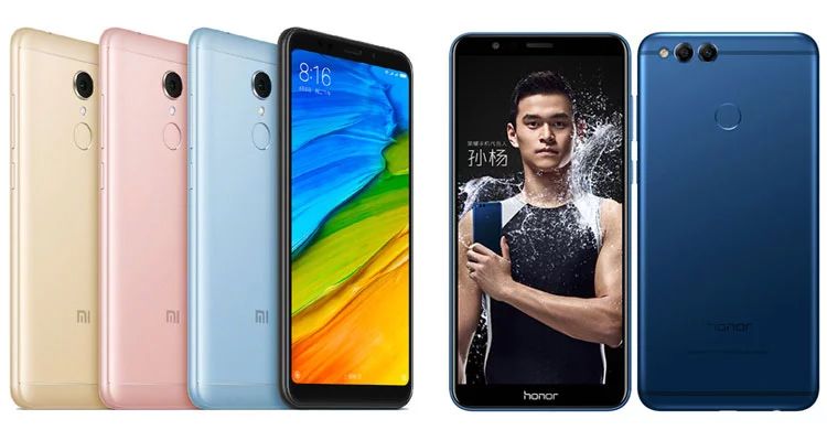 Xiaomi Redmi 5 Plus VS Honor 7X