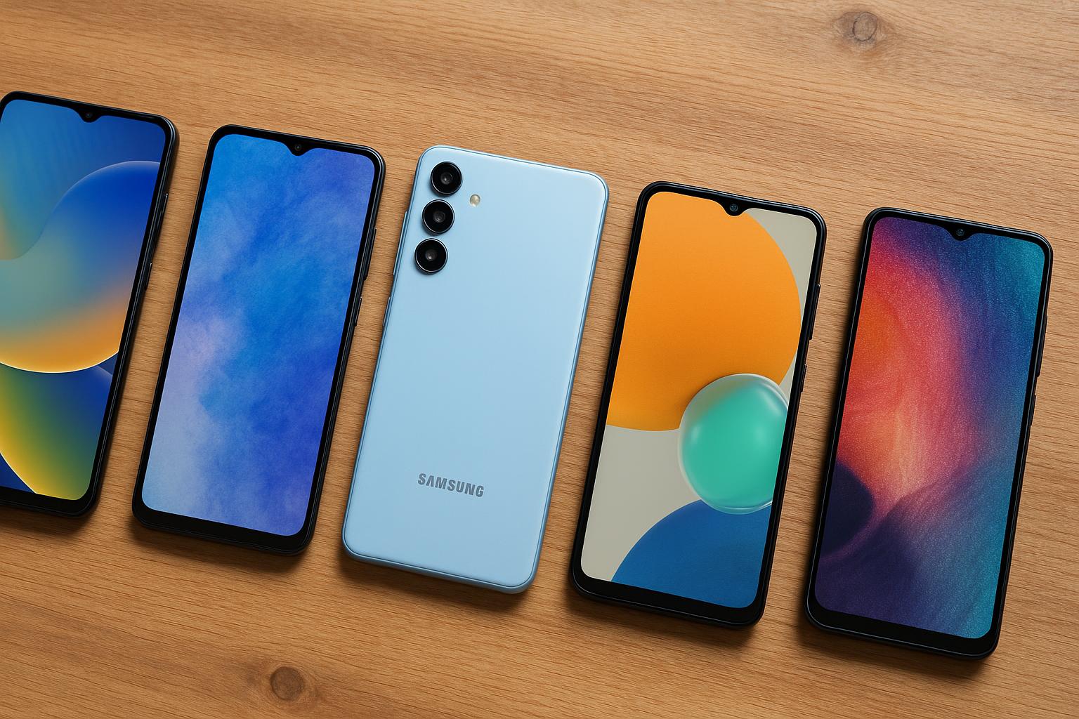 5 alternatives Galaxy A16 à considérer en 2026