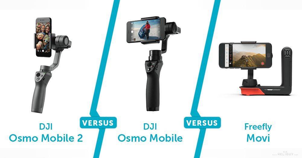 DJI OSMO MOBILE 2 VS OSMO MOBILE VS FREEFLY MOVI - PLANETE ...